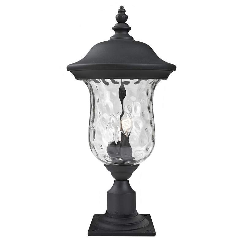 Image 1 Z-Lite Outdoor Post Mount Light in Black Finish