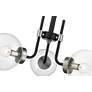6_Z-Lite Parsons 3 Light Semi Flush Mount in Matte Black + Brushed Nickel more views