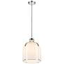 5_Z-Lite Pearson 12 1/4" Wide Polished Nickel Mini Pendant more views
