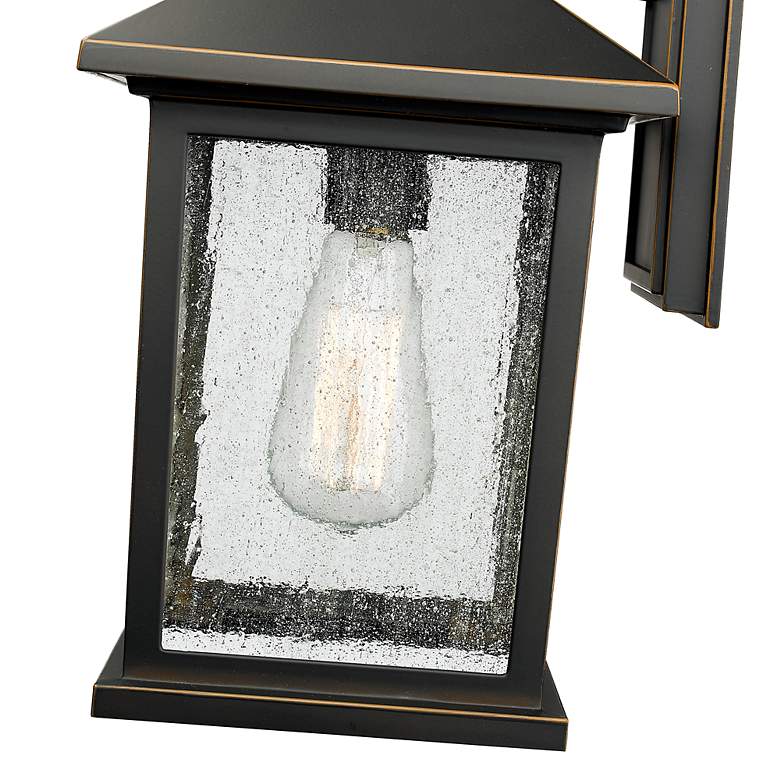 Image 6 Z-Lite Portland 1 Light Outdoor Wall Light in Oil Rubbed Bronze more views