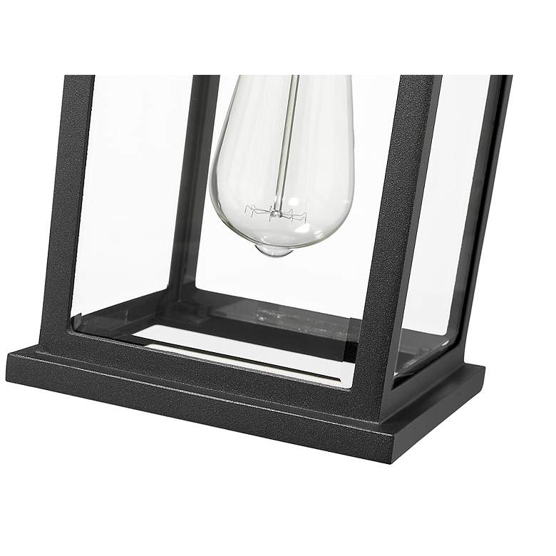 Image 6 Z-Lite Portland 14" High Black Traditional Outdoor Wall Light more views
