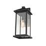 5_Z-Lite Portland 18" High Black Outdoor Wall Light more views