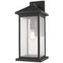 1_Z-Lite Portland 22"H Oil-Rubbed Bronze Outdoor Wall Light