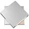 Z-Lite Quadrate 11 1/4" High Silver LED Outdoor Wall Light