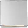6_Z-Lite Quadrate 11 1/4" High Silver LED Outdoor Wall Light more views