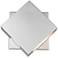 Z-Lite Quadrate 9 1/4" High Silver Modern LED Outdoor Wall Light
