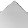 4_Z-Lite Quadrate 9 1/4" High Silver Modern LED Outdoor Wall Light more views