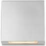 7_Z-Lite Quadrate 9 1/4" High Silver Modern LED Outdoor Wall Light more views