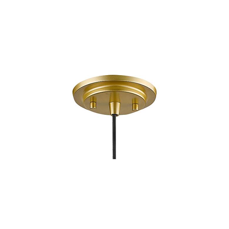 Image 4 Z-Lite Quintus 9 1/4" Wide Metallic Gold Modern Mini Pendant Light more views