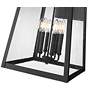 6_Z-Lite Rainer 31" High Black 6-Light Outdoor Wall Light more views