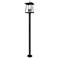 Z-Lite Rainer 98" High Black Outdoor Post Light with Base