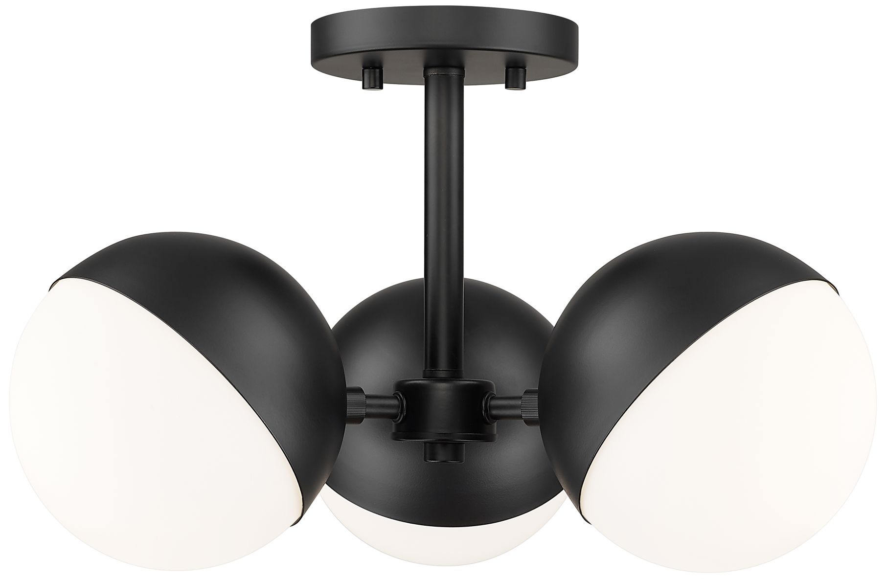 Z-Lite Realm Sphere Black Collection