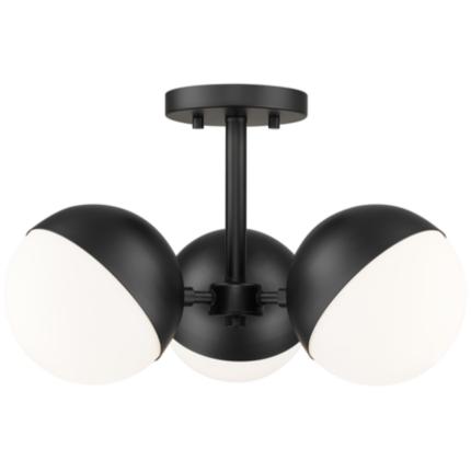 Z-Lite Realm Sphere Black Collection