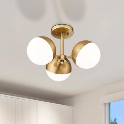 Z-Lite Realm Sphere Gold Collection