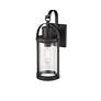 5_Z-Lite Roundhouse 15 3/4" High Black Outdoor Wall Light more views