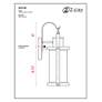 7_Z-Lite Roundhouse 15 3/4" High Black Outdoor Wall Light more views