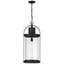 3_Z-Lite Roundhouse 28 1/4" High Black Outdoor Hanging Light