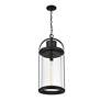 6_Z-Lite Roundhouse 28 1/4" High Black Outdoor Hanging Light more views