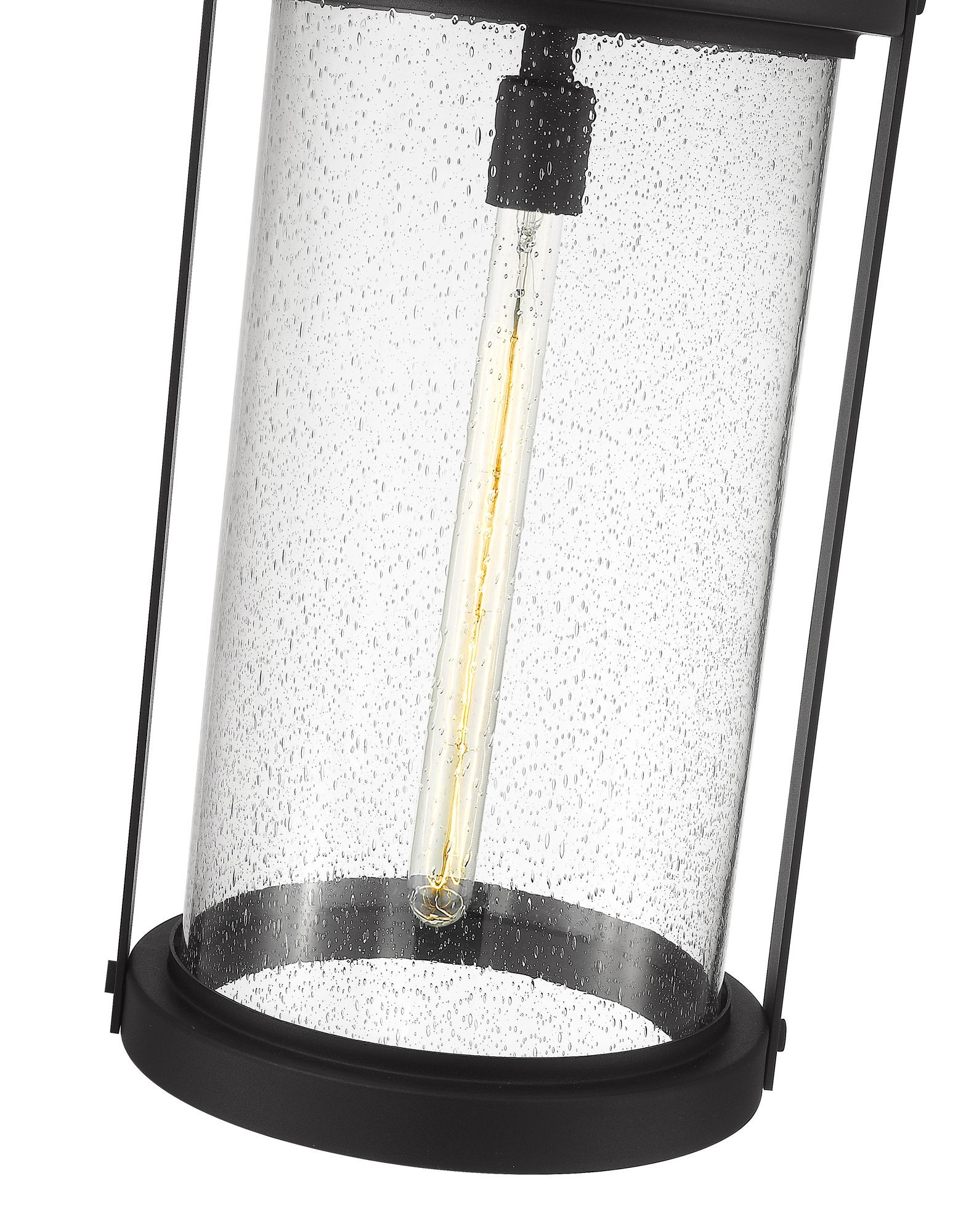 Image 7 Z-Lite Roundhouse 28 1/4" High Black Outdoor Hanging Light more views