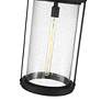 7_Z-Lite Roundhouse 28 1/4" High Black Outdoor Hanging Light more views