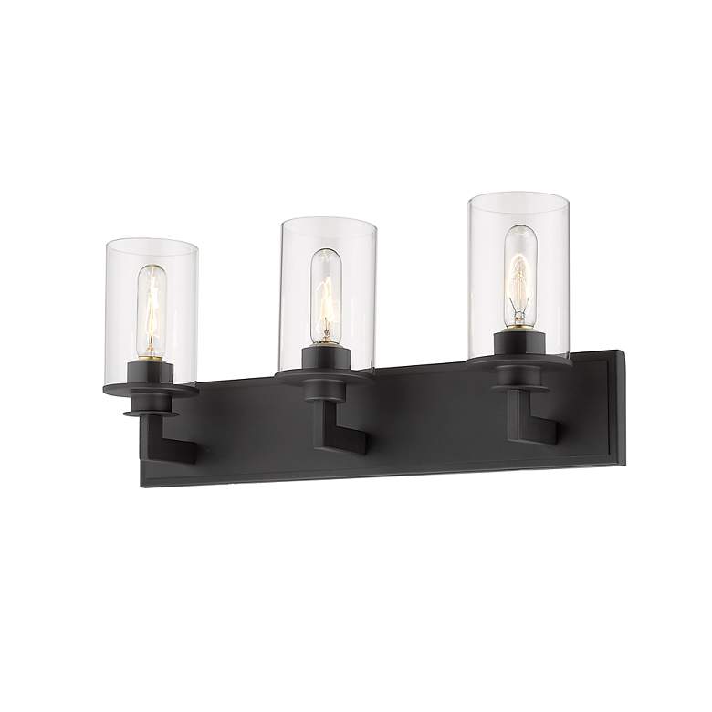 Image 6 Z-Lite Savannah 23" Wide Bronze 3-Light Bath Vanity Light more views