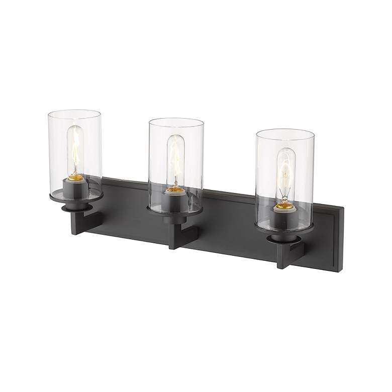 Image 7 Z-Lite Savannah 23" Wide Bronze 3-Light Bath Vanity Light more views