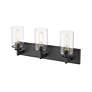 7_Z-Lite Savannah 23" Wide Bronze 3-Light Bath Vanity Light more views