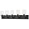 Z-Lite Savannah 38 3/4"W Bronze 5-Light Vanity Bath Light