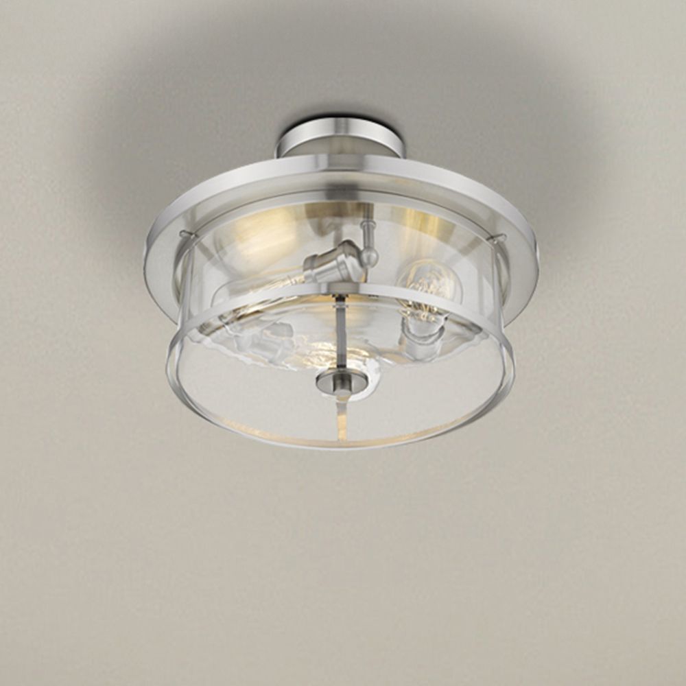 Z-Lite Savannah Brushed Nickel Collection