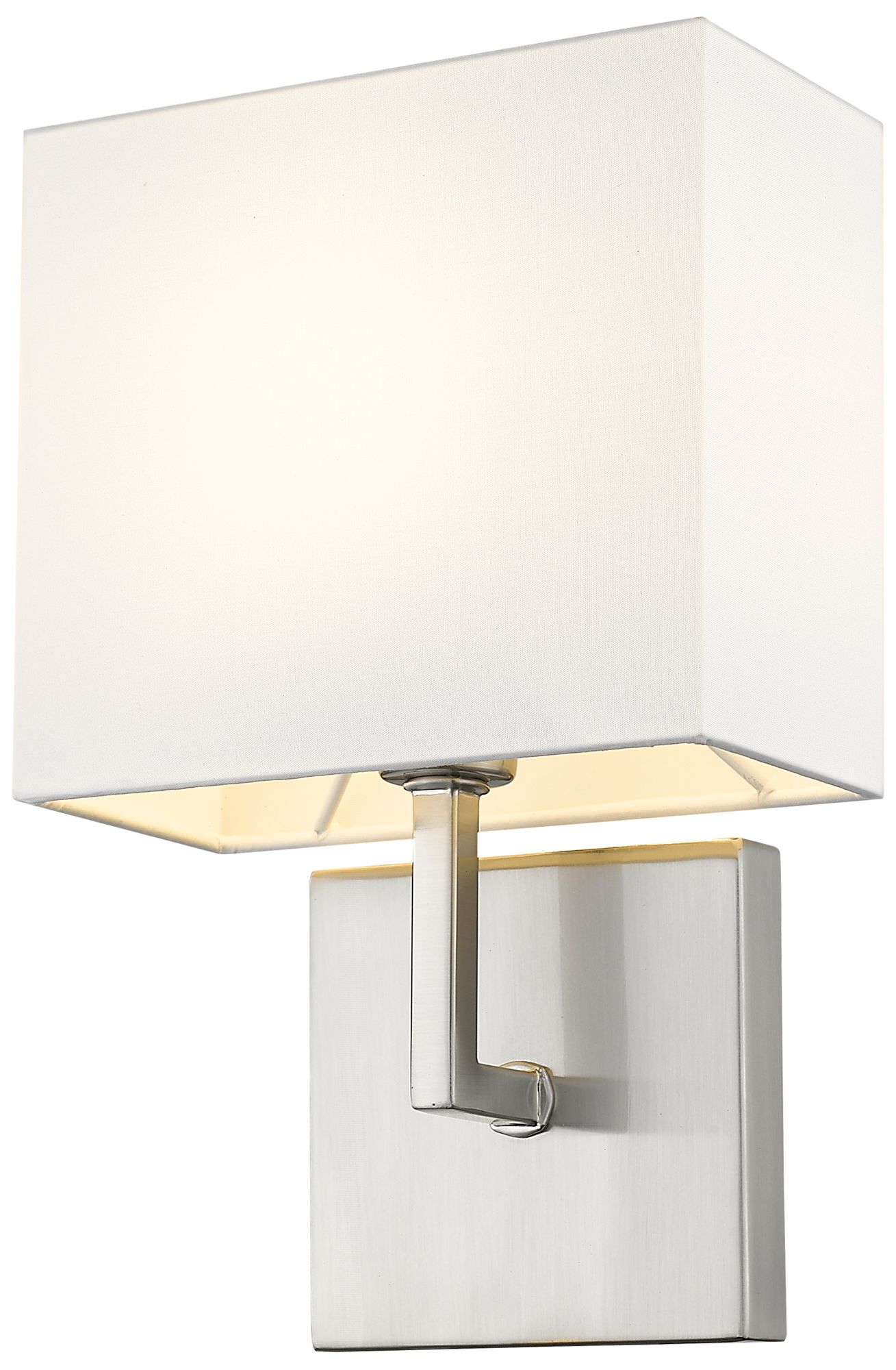 Image 2 Z-Lite Saxon 11 1/4" High Brushed Nickel Wall Sconce