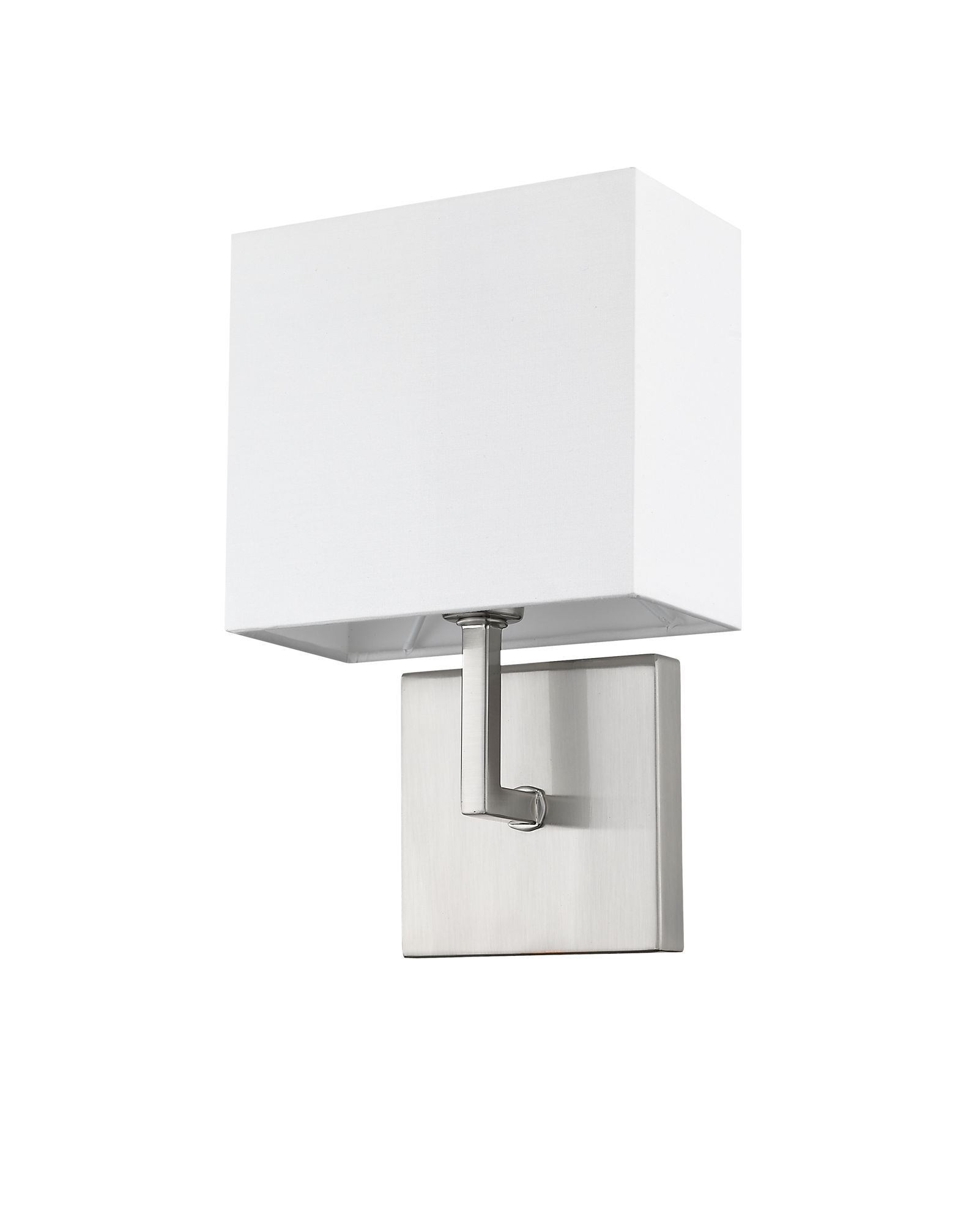 Z-Lite Saxon 11 1/4" High Brushed Nickel Wall Sconce