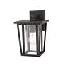 4_Z-Lite Seoul 11 1/2" Oil-Rubbed Bronze Clear Glass Outdoor Wall Light more views