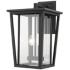 Z-Lite Seoul 18 3/4" High Black 2-Light Outdoor Wall Light