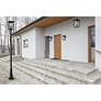4_Z-Lite Seoul 18 3/4" High Black 2-Light Outdoor Wall Light more views
