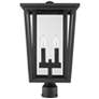 5_Z-Lite Seoul 19 3/4" High Black 2-Light Outdoor Post Light more views