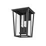 4_Z-Lite Seoul 30 1/4" High Black 4-Light Outdoor Wall Light more views