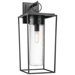 Z-Lite Sheridan 1 Light Outdoor Wall Sconce in Black