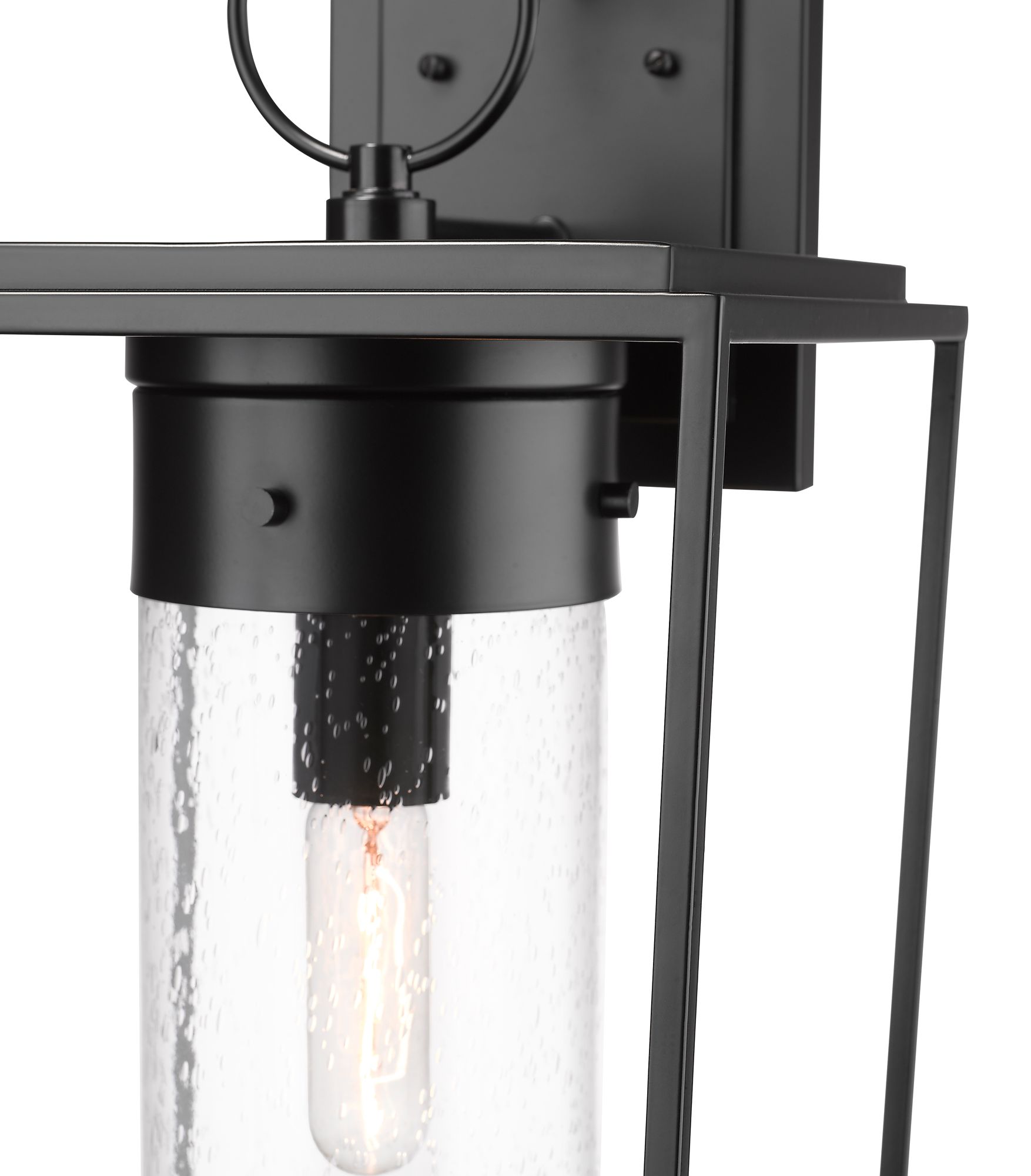 Image 6 Z-Lite Sheridan 1 Light Outdoor Wall Sconce in Black more views