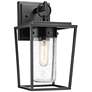 Z-Lite Sheridan 1 Light Outdoor Wall Sconce in Black