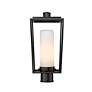 2_Z-Lite Sheridan 17 1/2" High Black Outdoor Post Light more views