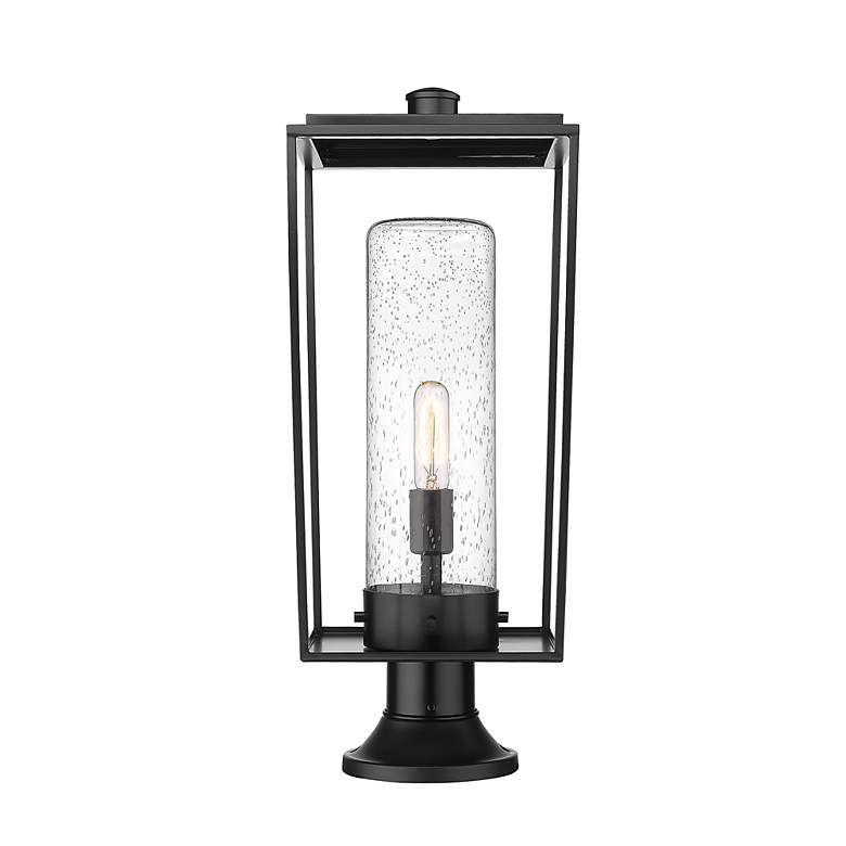 Image 5 Z-Lite Sheridan 24 1/2" High Black Outdoor Pier Mount Light more views