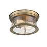 6_Z-Lite Sonna 11" Wide Heritage Brass 2-Light Ceiling Light more views