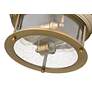 7_Z-Lite Sonna 11" Wide Heritage Brass 2-Light Ceiling Light more views
