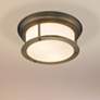 2_Z-Lite Sonna 13 1/2" Wide Heritage Brass Cylinder Ceiling Light