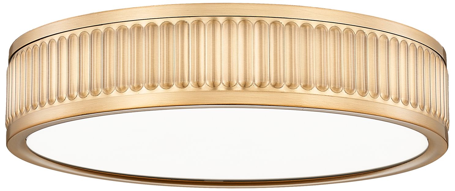 Image 7 Z-Lite Stari 12 3/4" Wide Modern Gold LED Ceiling Light more views