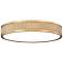 Z-Lite Stari 16 3/4" Wide Modern Gold LED Ceiling Light
