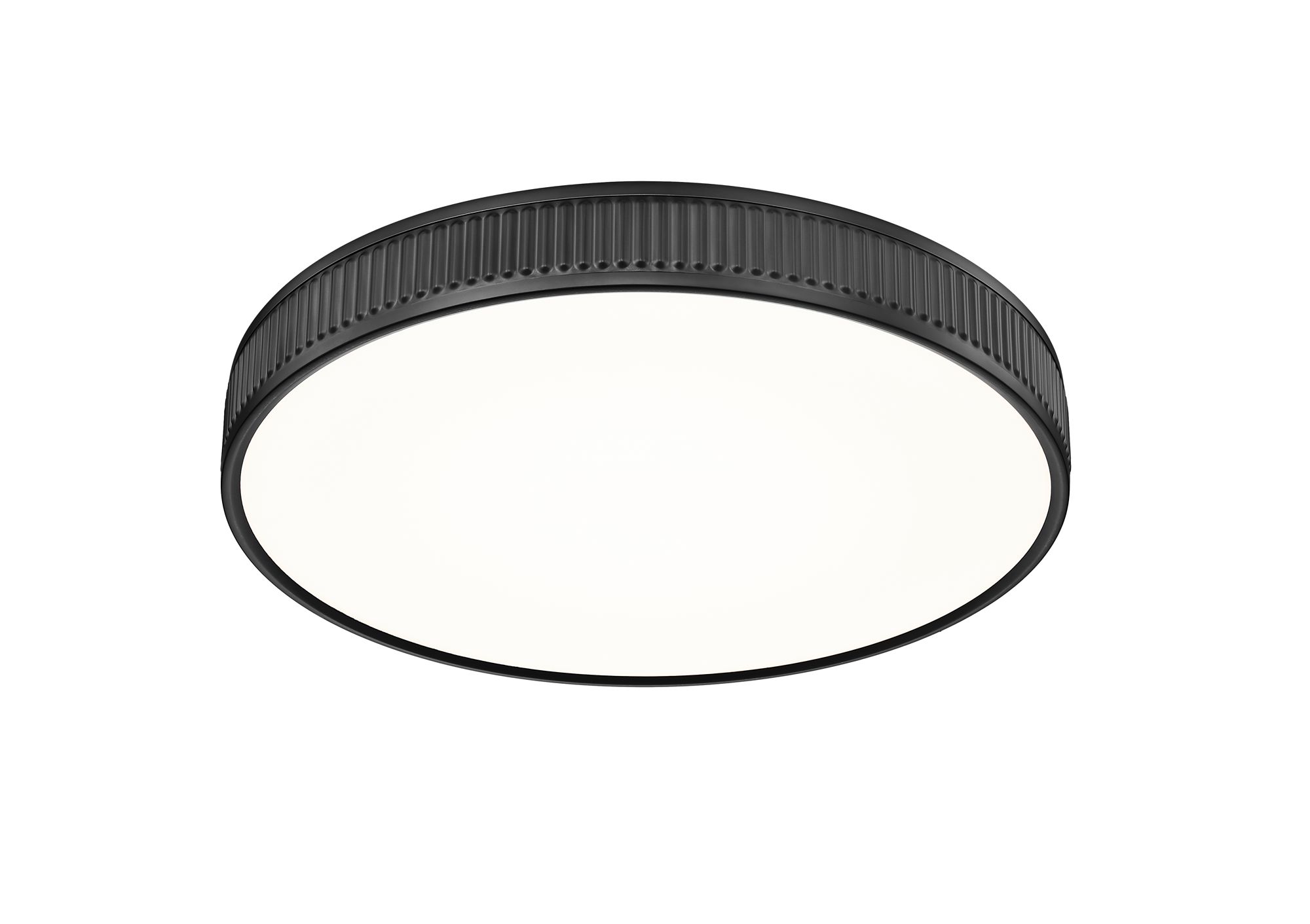 Image 5 Z-Lite Stari 20 3/4" Wide Matte Black LED Ceiling Light more views