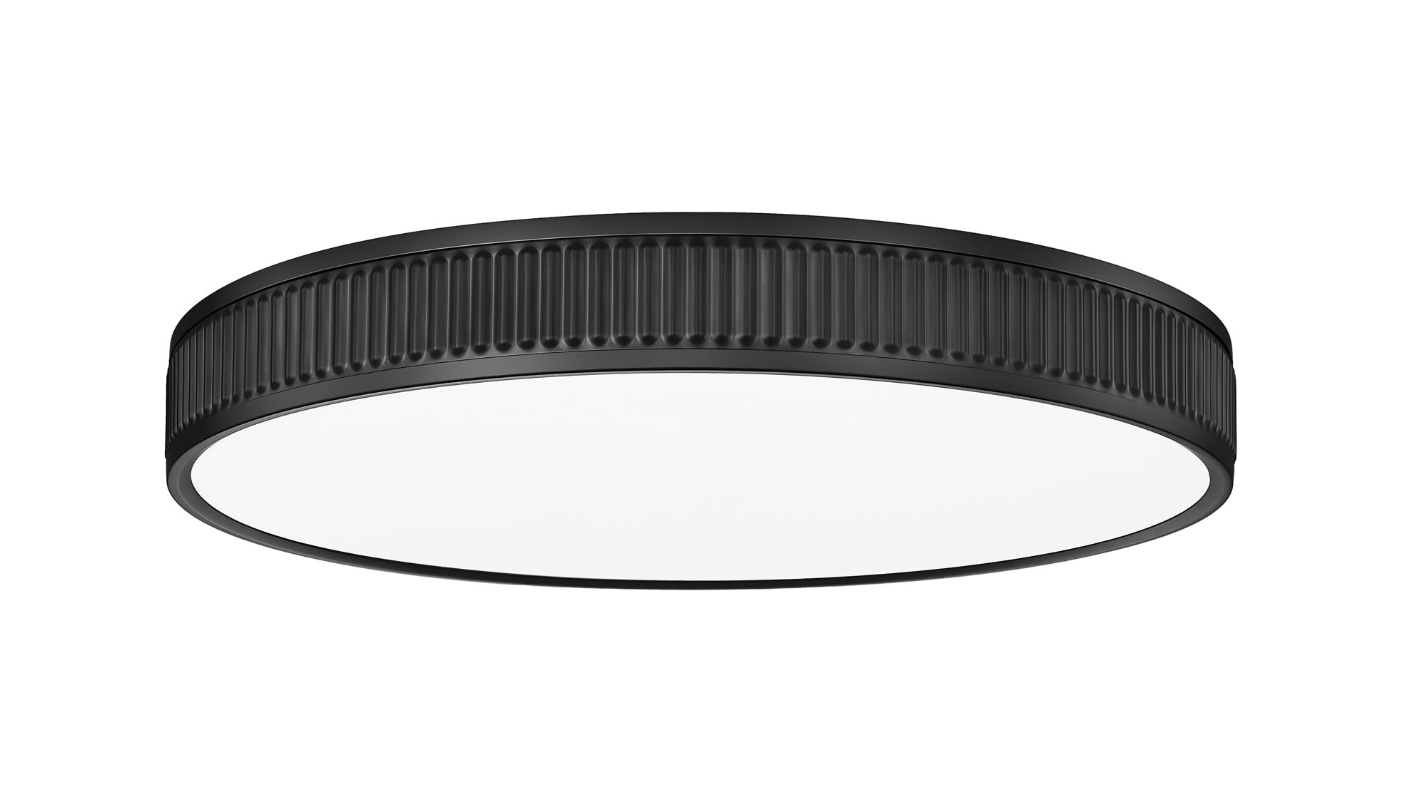 Image 7 Z-Lite Stari 20 3/4" Wide Matte Black LED Ceiling Light more views