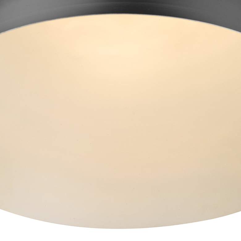Image 5 Z-Lite Studio 18" Wide Matte Black and Brass Luxe Pendant Light more views