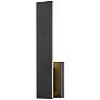 1_Z-Lite Stylet 18" High Sand Black LED Outdoor Wall Light